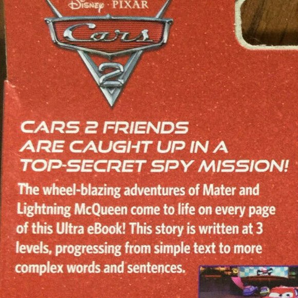 Leapfrog LeapPad Ultra eBook Cartrdge Disney Pixar Cars 2  Sealed NEW! - Picture 6 of 10